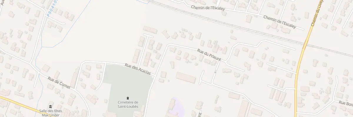 Plan du 23B Rue du Prieuré à Saint-Loubès