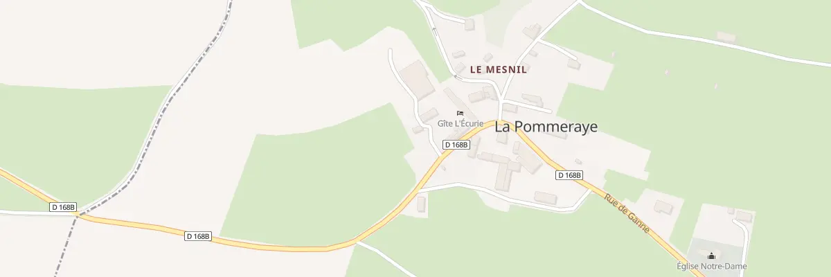 Plan du 5017 Le Mesnil à La Pommeraye