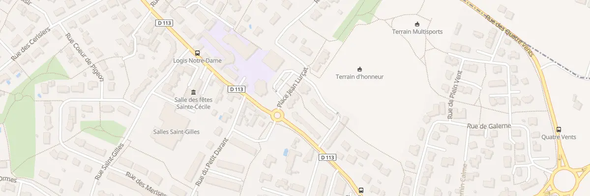 Plan du 4 Pl Jean Lurçat au Plessis-Grammoire