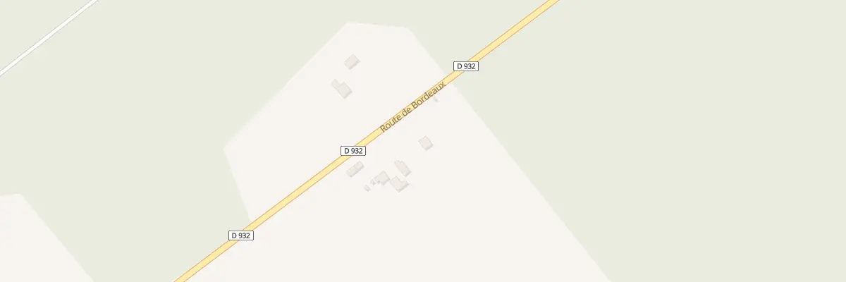 Plan du 2422 Rte de Bordeaux à Saint-Avit