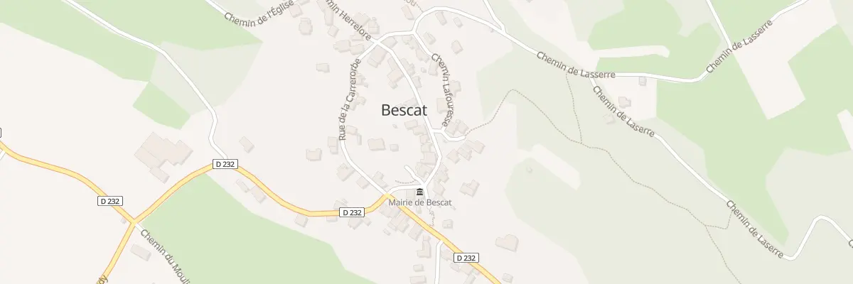 Plan du 12 Rue du Bourg à Bescat