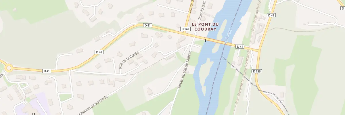 Plan du 5086 Rue de la Cavée à Amayé-sur-Orne