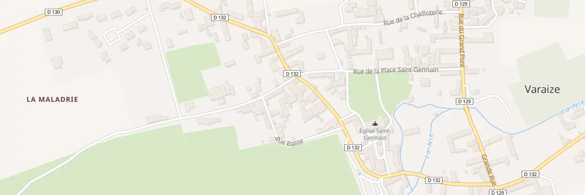 Plan du 3B Rue de la Prairie à Varaize