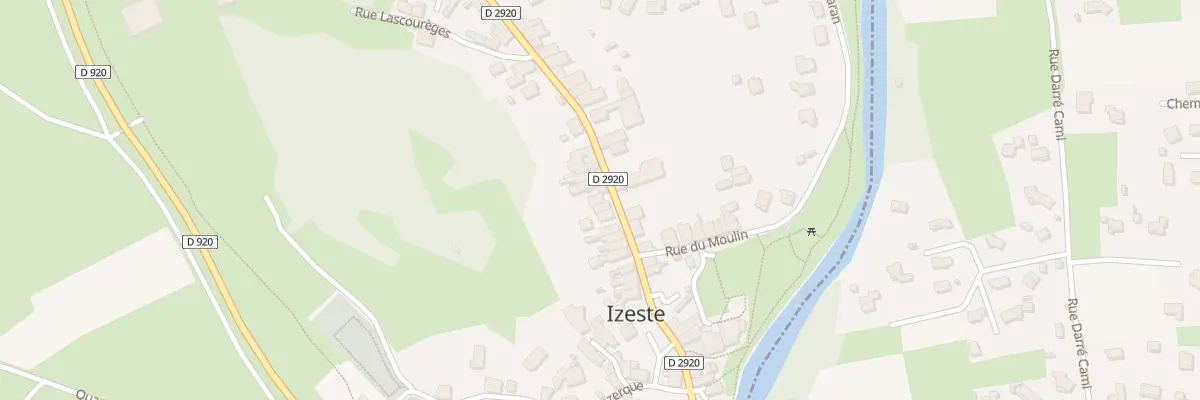 Plan du 19 Rue de Bordeu à Izeste