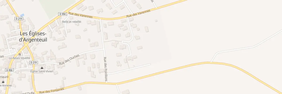 Plan du 11 Rue du Pré Naudin aux Églises-d’Argenteuil