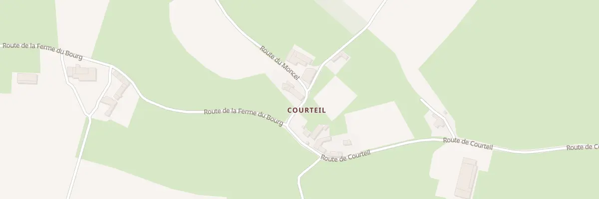 Plan du 2 Rte de Courteil à Saint-Omer