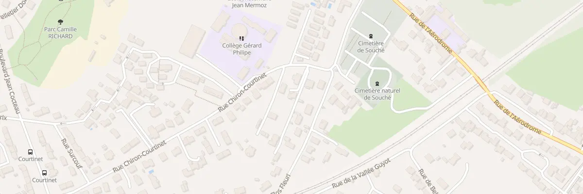 Plan du 46B Rue Chiron Courtinet à Niort