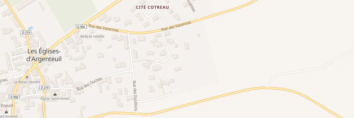 Plan du 7 Rue du Pré Naudin aux Églises-d’Argenteuil