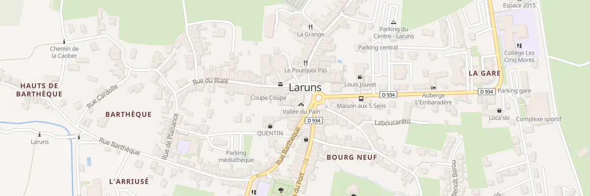 Plan du 9 Pl de la Mairie à Laruns