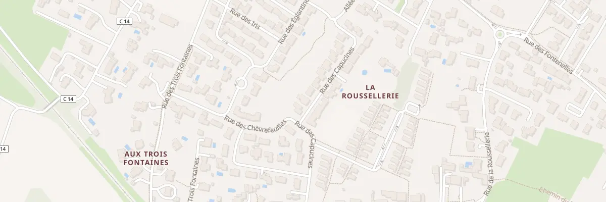 Plan du 195 Rue des Capucines à Aiffres