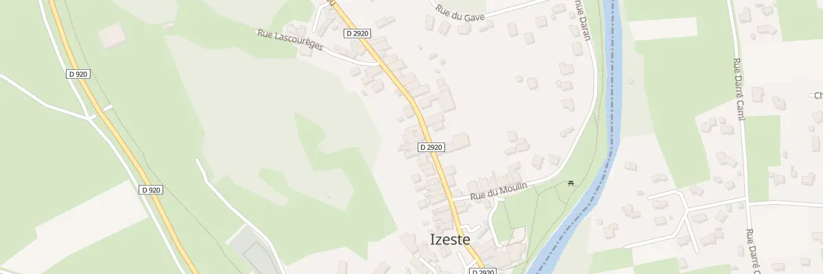 Plan du 27 Rue de Bordeu à Izeste