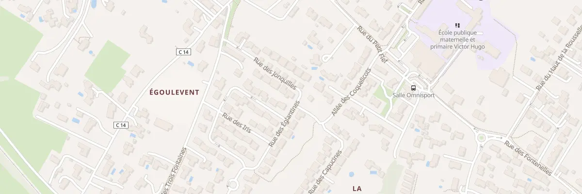 Plan du 35 Rue des Jonquilles à Aiffres