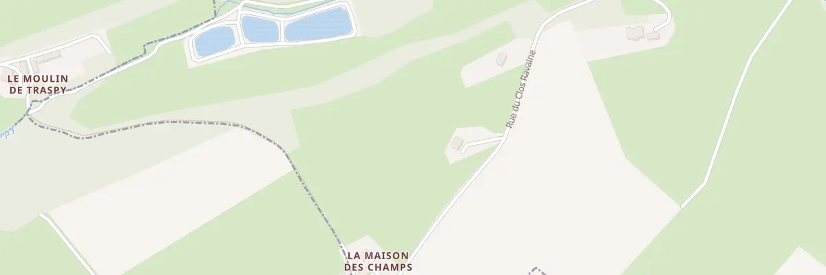 Plan du 8 Rue du Clos Ravaine à Espins