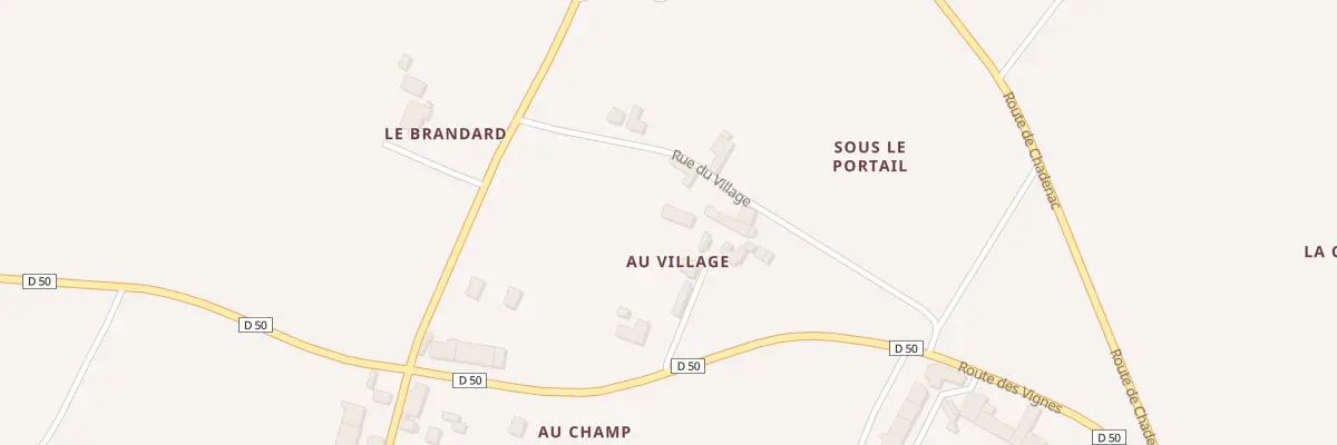 Plan du 5084 Au Village à Neulles
