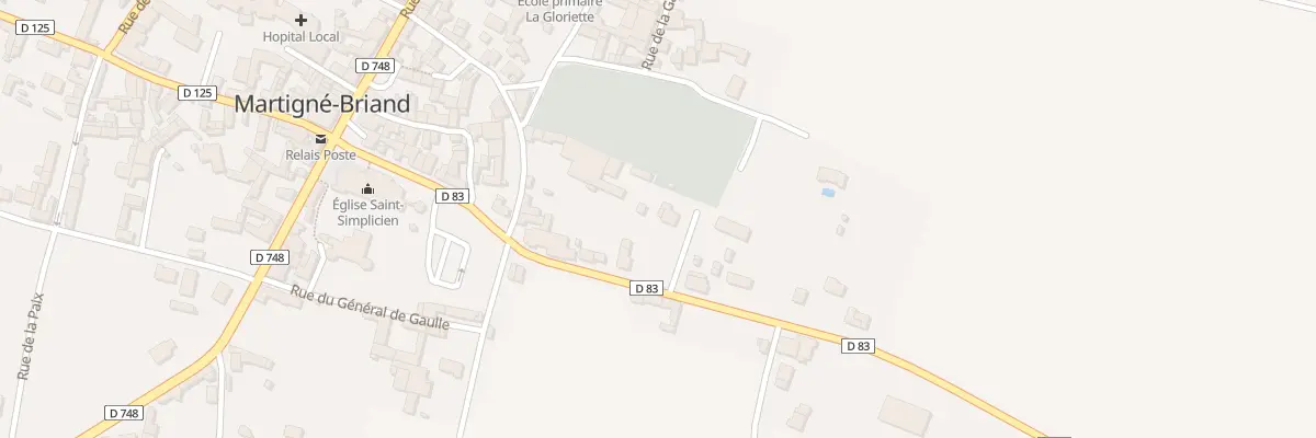 Plan du 21 Av du Château à Terranjou
