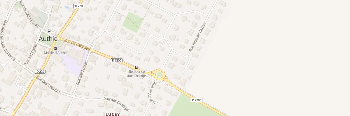 Plan du 2 Rue Pictou à Authie