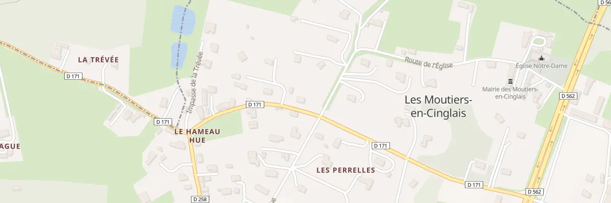 Plan du 5116 Le Valembourg aux Moutiers-en-Cinglais