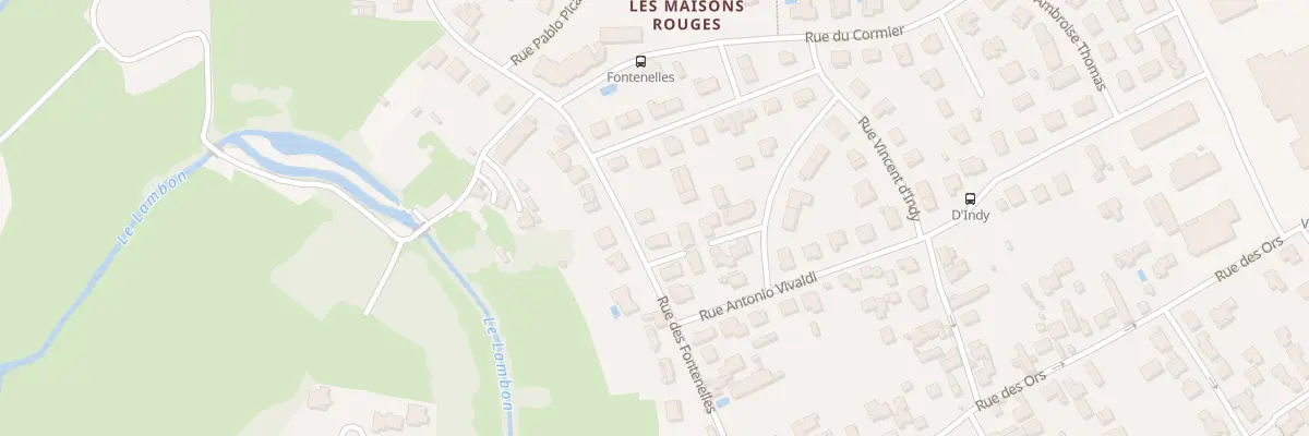 Plan du 51 Rue des Fontenelles à Niort