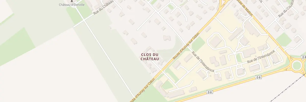 Plan du 6 Imp du Charme à Éterville