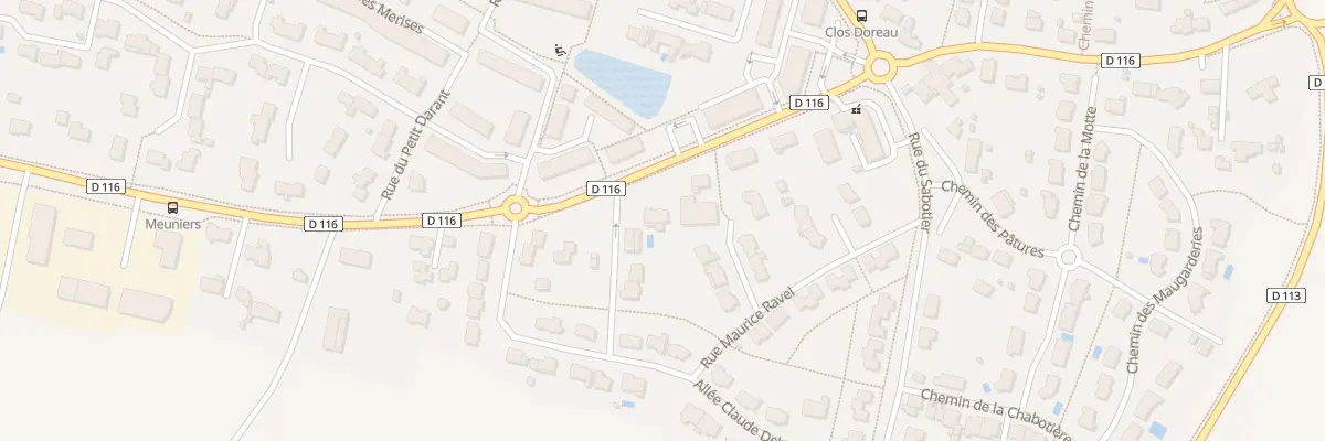 Plan du 26 Rue des Meuniers au Plessis-Grammoire