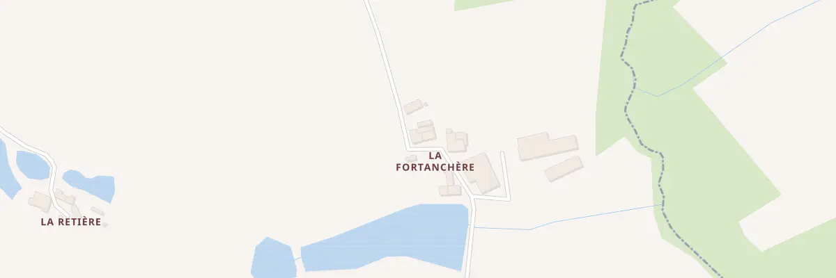Plan du 3 La Fortanchère à Neuvy-Bouin