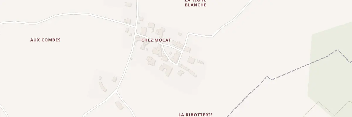 Plan du 5072 Chez Mocat à Villexavier