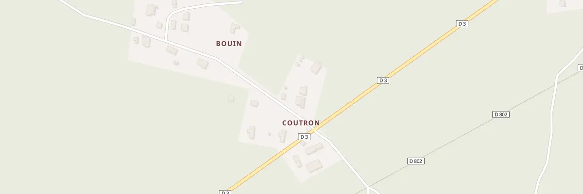 Plan du 3 Coutron-Nord à Saint-Léger-de-Balson
