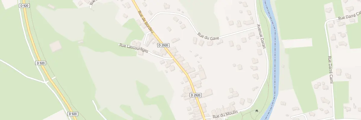 Plan du 24 Rue de Bordeu à Izeste