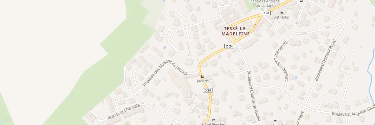 Plan du 9122 Rue de la Sergenterie Javains à Bagnoles de l’Orne Normandie