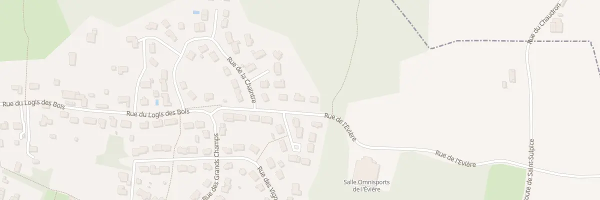 Plan du 3 Rue de l’Evière à Brissac Loire Aubance