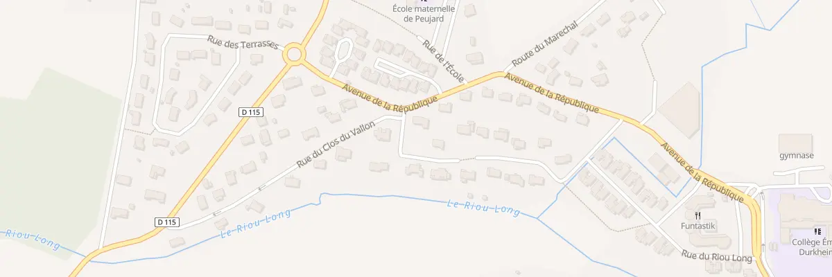 Plan du 15 Lot Clos du Vallon à Peujard