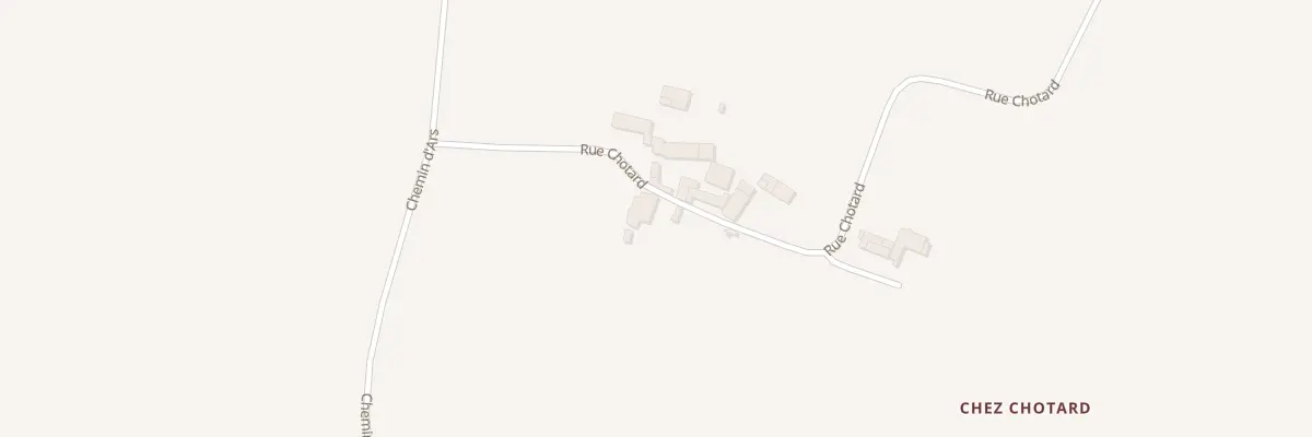 Plan du 35 Rue Chotard à Salignac-de-Mirambeau