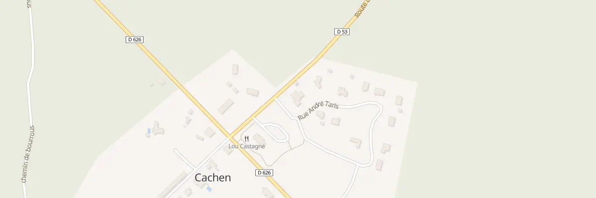 Plan du 99 Rue Andre Taris à Cachen