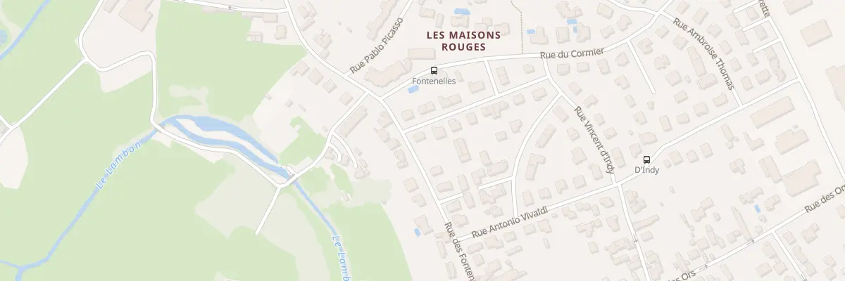 Plan du 45 Rue des Fontenelles à Niort