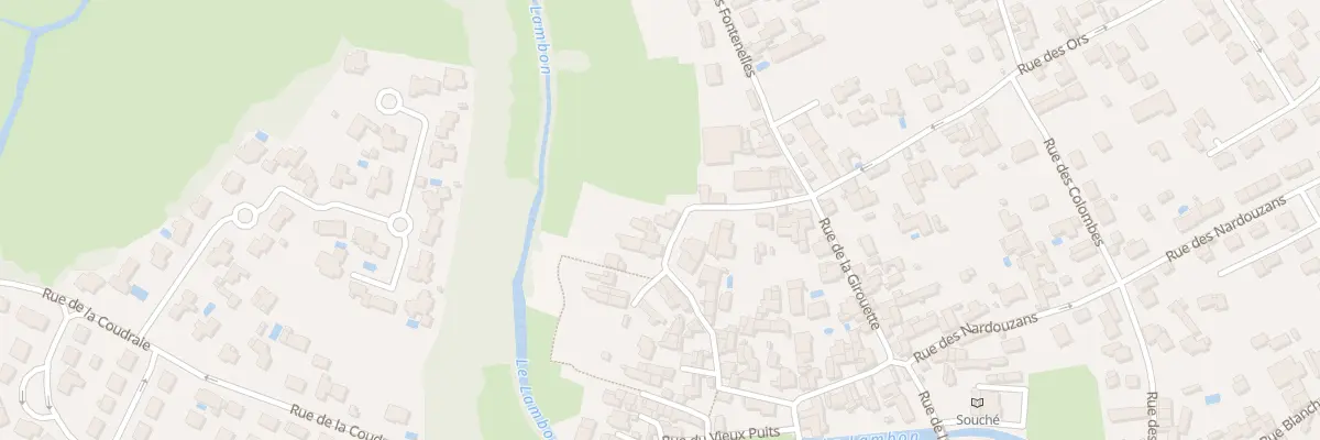 Plan du 23 Rue des Impasses à Niort