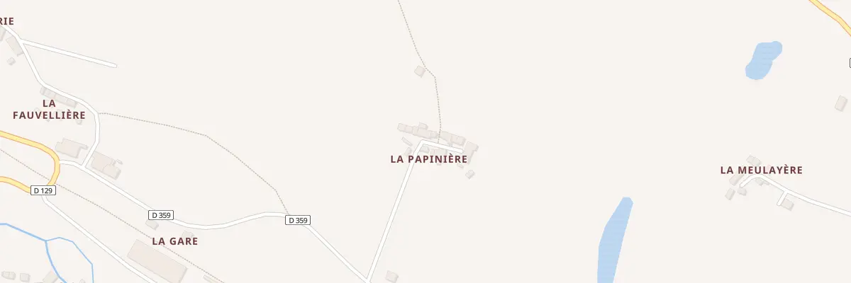 Plan du 5 La Papiniere à La Chapelle-au-Riboul