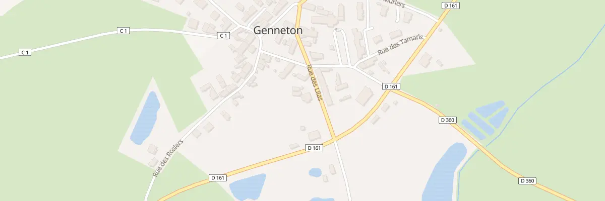 Plan du 5179 Rue des Lilas à Genneton