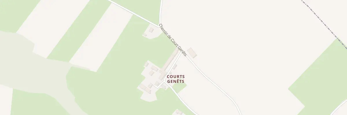 Plan du 8 Che des Courts Genets à Cesny-les-Sources