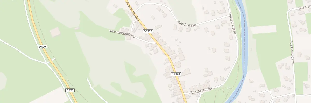 Plan du 31 Rue de Bordeu à Izeste