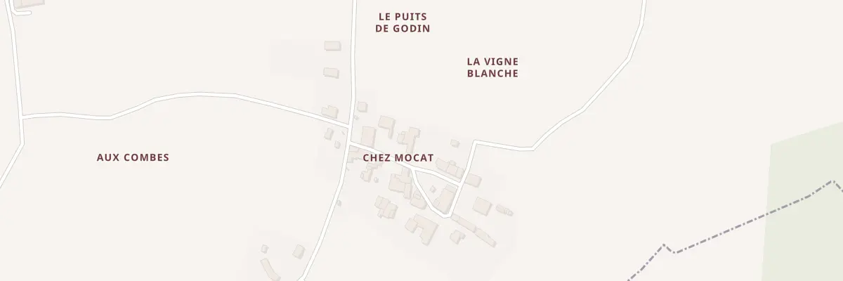Plan du 5068 Chez Mocat à Villexavier