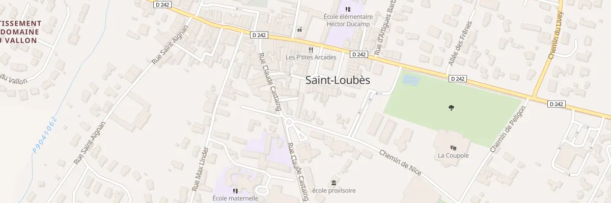 Plan du 9 Pl de l’Hotel de Ville à Saint-Loubès