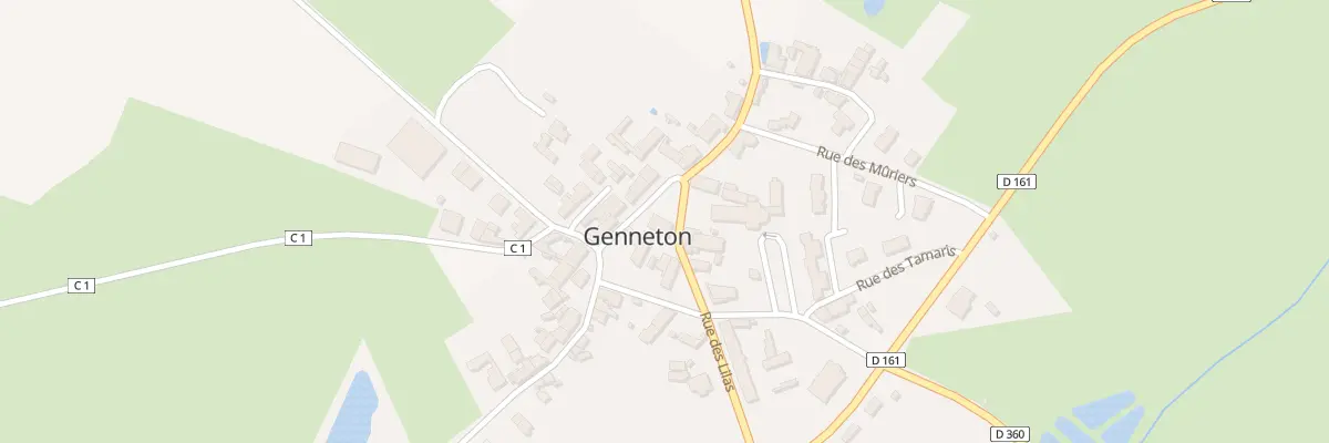 Plan du 9 Pl des Genêts à Genneton