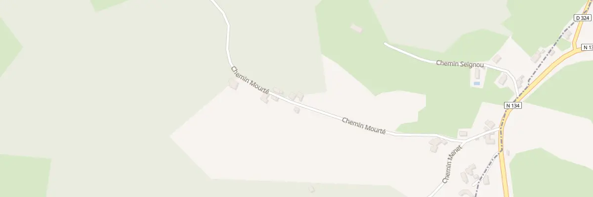 Plan du 44 Che Mourté à Lasseubetat