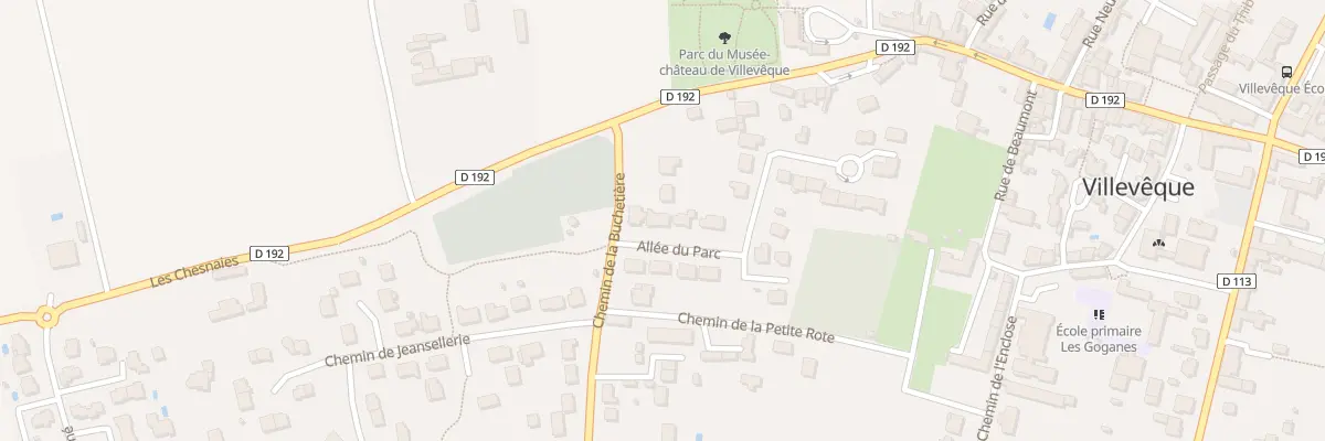 Plan du 3 All du Parc à Rives-du-Loir-en-Anjou
