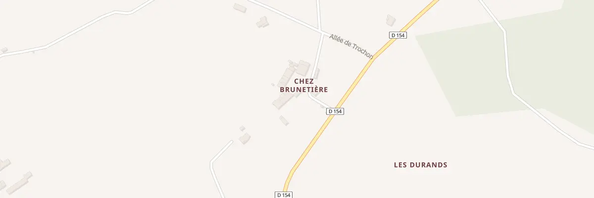 Plan du 5080 Chez Brunetiere à Villexavier