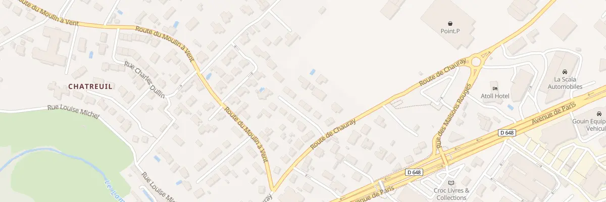 Plan du 6 Rue Croix Sarras à Niort