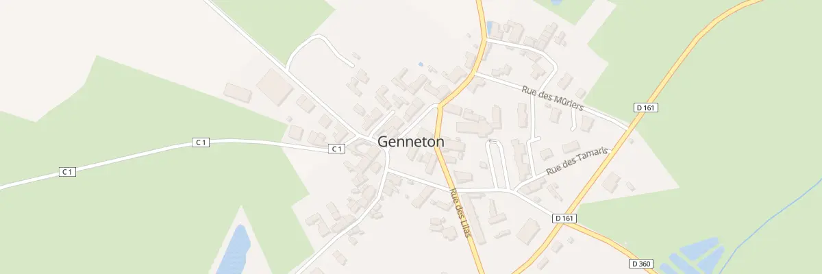 Plan du 7 Pl des Genêts à Genneton