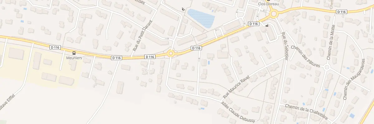 Plan du 22 Rue des Meuniers au Plessis-Grammoire