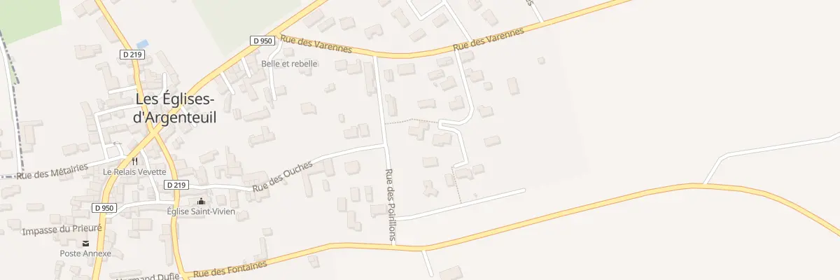 Plan du 10 Rue du Pré Naudin aux Églises-d’Argenteuil