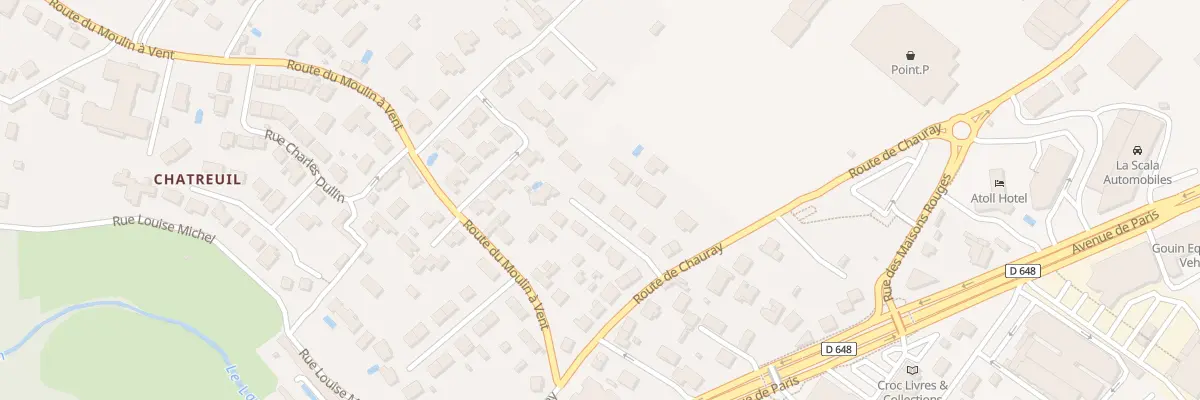 Plan du 8 Rue Croix Sarras à Niort
